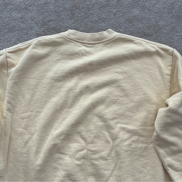 NWT Sporty & Rich Wellness Print Crewneck Sweater XS - Picture 8 of 15